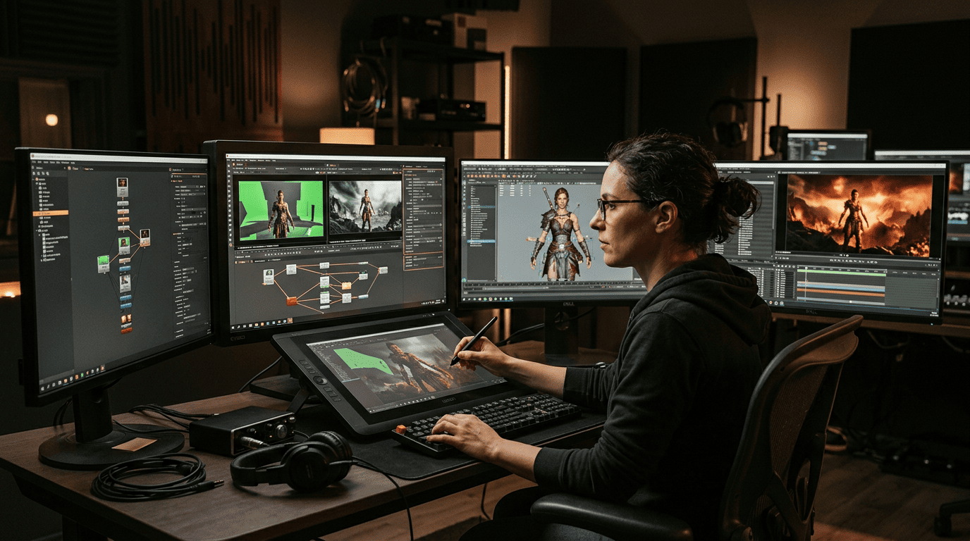 VFX & post‑production automation