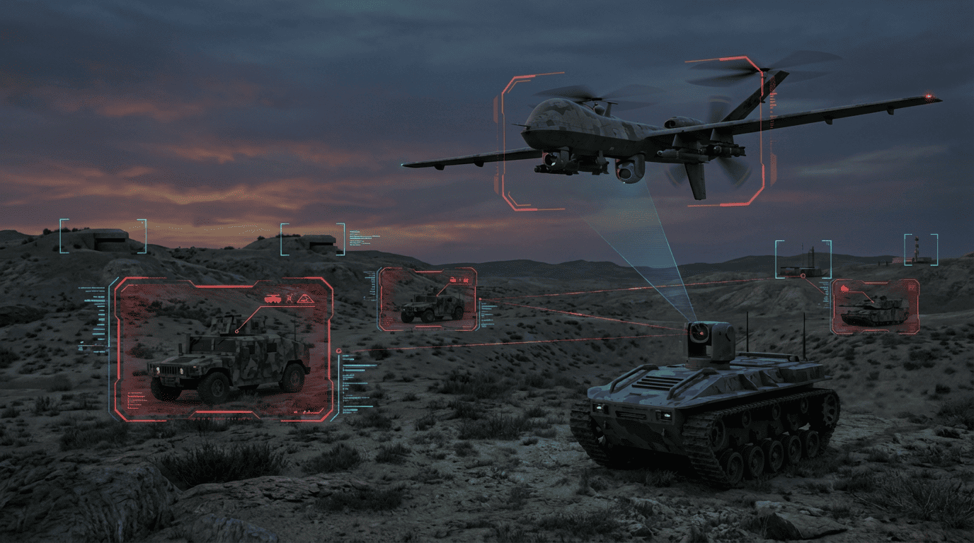 Autonomous defense systems with object identification and targeting support